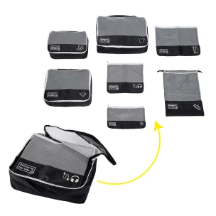 Set di organizer da viaggio da 7 pezzi