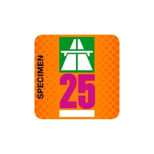 Autobahnvignette 2025