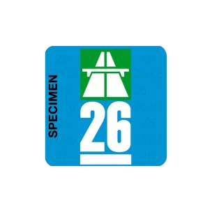 Autobahnvignette 2026