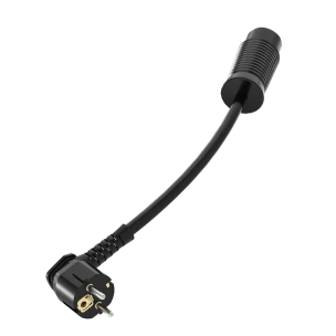 Bury Powerflash Adapter Type E/F Schuko 8 A Schwarz