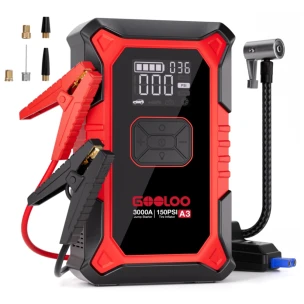 Gooloo A3 Jump Starter und Luftkompressor