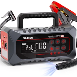 Gooloo A7 Jump Starter und Luftkompressor