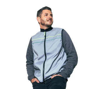 GoFluo George Grey Reflektierende Jacke
