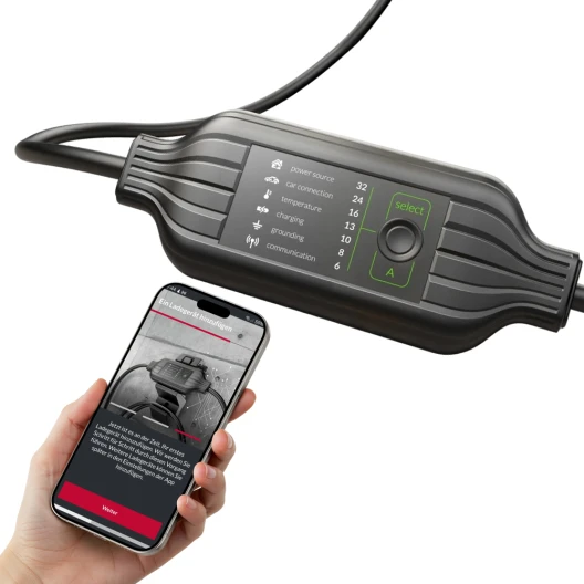 Bury Powerflash 9050 Mobiles EV-Ladegerät Typ 2