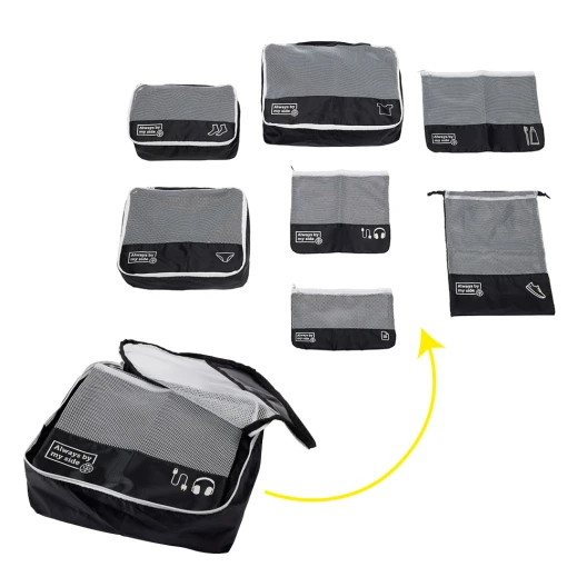 Koffer Organisierer Set 7-teilig