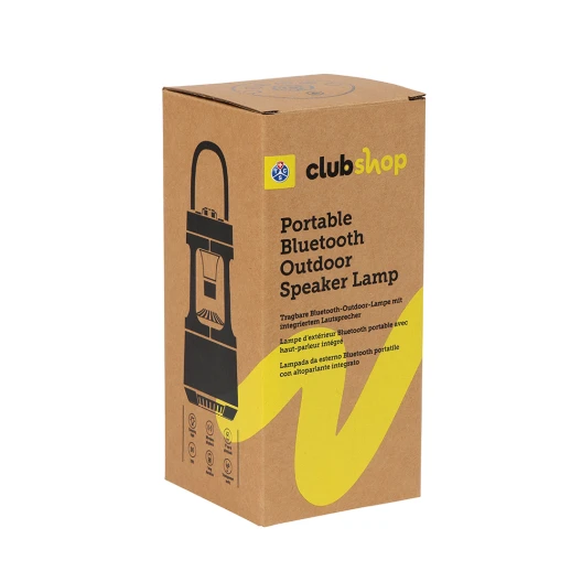 Tragbare Camping LED Lampe mit Lautsprecher