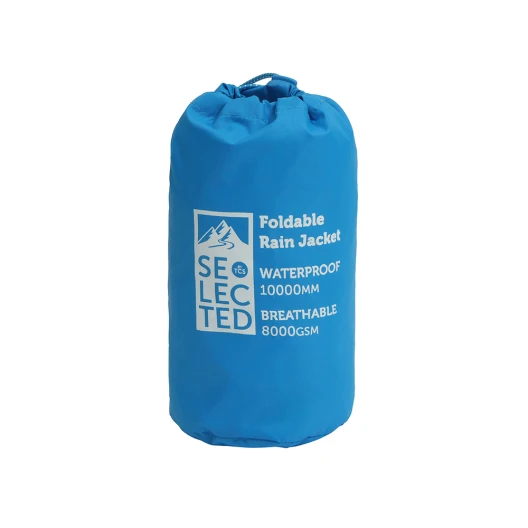 Leichte faltbare Regenjacke