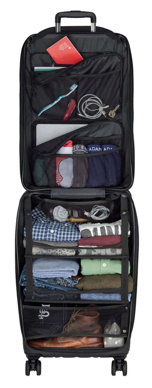 CASYRO Stand-Up Koffer M schwarz