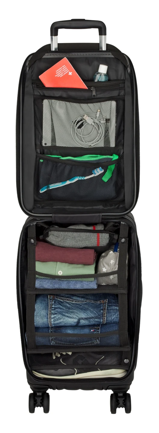 CASYRO Stand-Up Koffer S schwarz