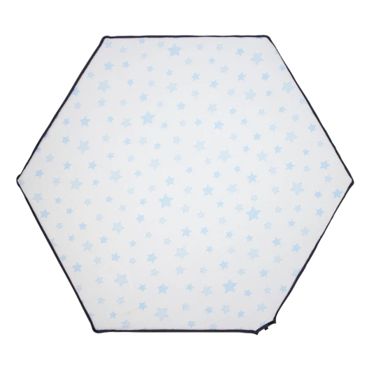 tenty Mattenüberzug mit Sternenmotiv blau