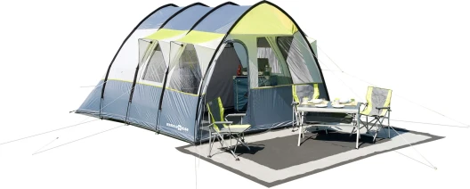 Zeltteppich Balmat 250 x 450 cm (anthrazit/grau)