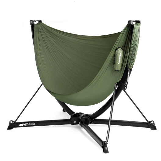 Anymaka hanging chair with frame