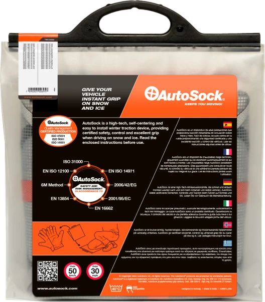 AutoSock 695 Textile Schneeketten Alternative