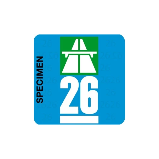 Autobahnvignette 2026