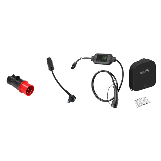 Bury Powerflash 9050 Mobiles EV-Ladegerät Typ 2