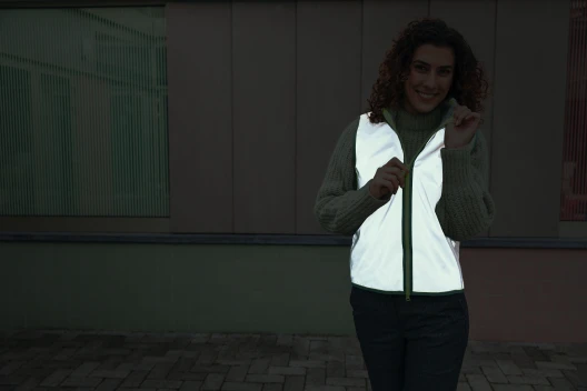 GoFluo Darknight Grey Reflektierende Weste