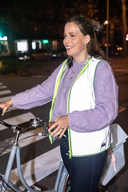 GoFluo Darknight Grey Reflektierende Weste