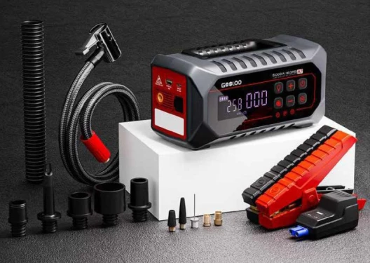 Gooloo A7 Jump Starter und Luftkompressor