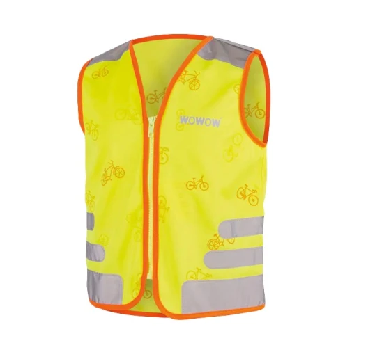 Wowow reflective vest JACKET KIDS yellow