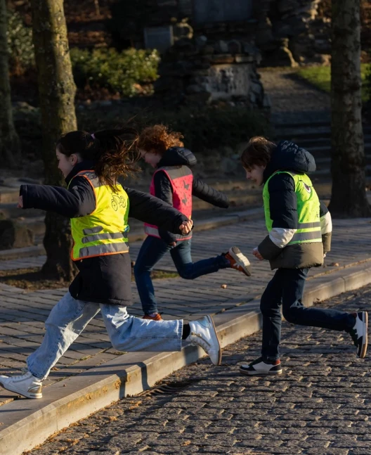 Wowow reflective vest JACKET KIDS pink