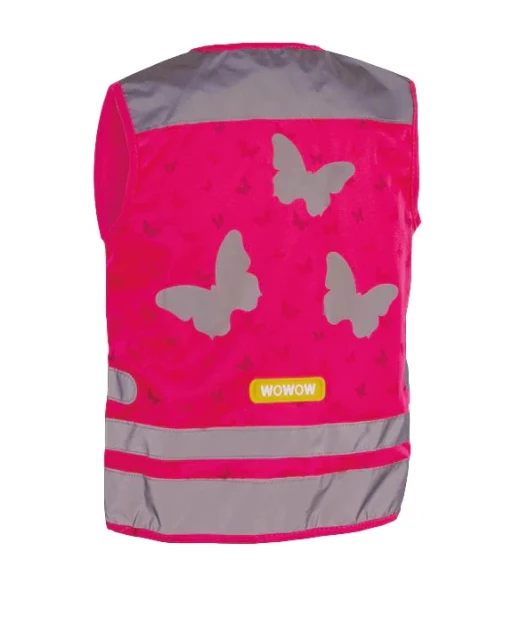 Wowow reflective vest JACKET KIDS pink