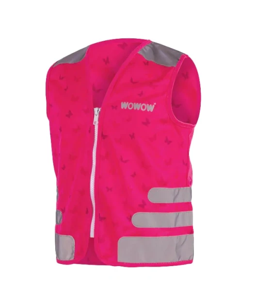 Wowow reflective vest JACKET KIDS pink