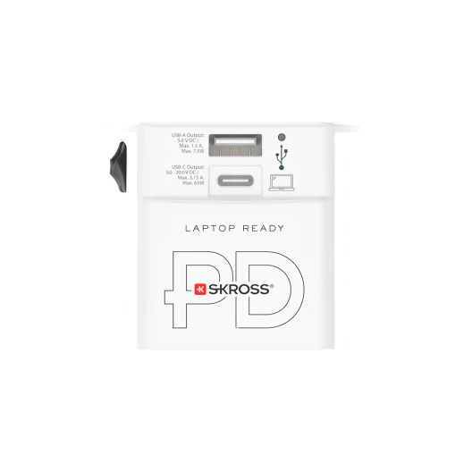 Skross MUV USB AC65PD mit USB-C Kabel