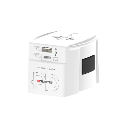 Skross MUV USB AC65PD mit USB-C Kabel