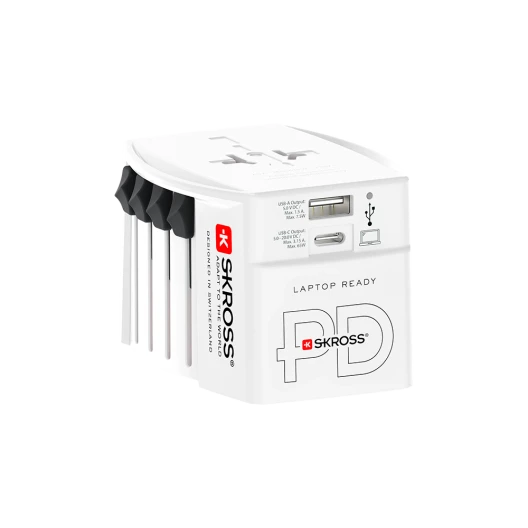 Skross MUV USB AC65PD mit USB-C Kabel