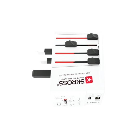 Skross MUV USB AC65PD mit USB-C Kabel