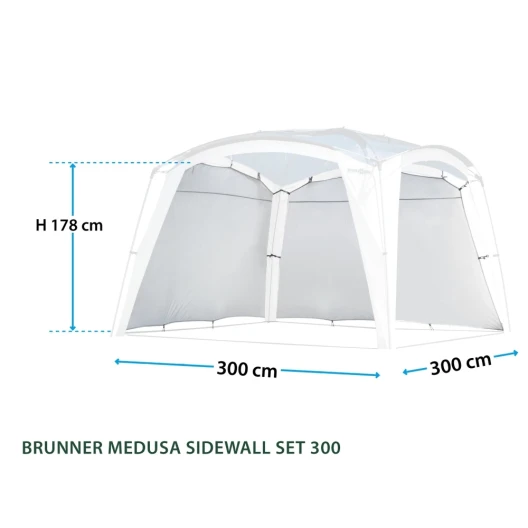 Set di pareti laterali Medusa 3x3