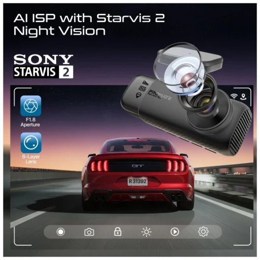 ProMate Rovex-S3 4K Ultra HD Dashcam