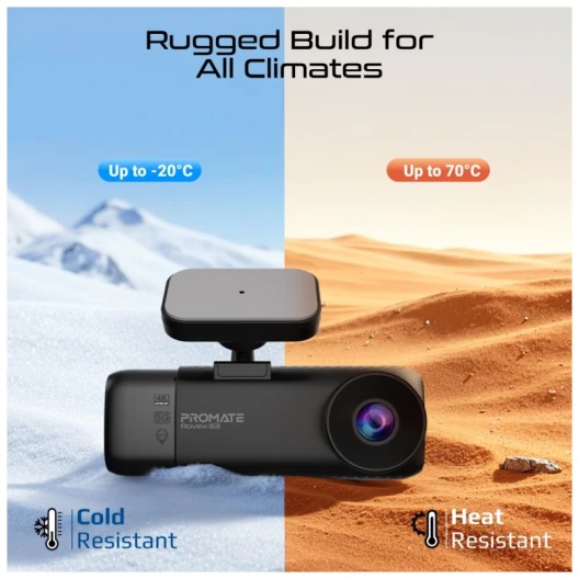 ProMate Rovex-S3 4K Ultra HD Dashcam