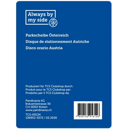 Parkscheibe Österreich