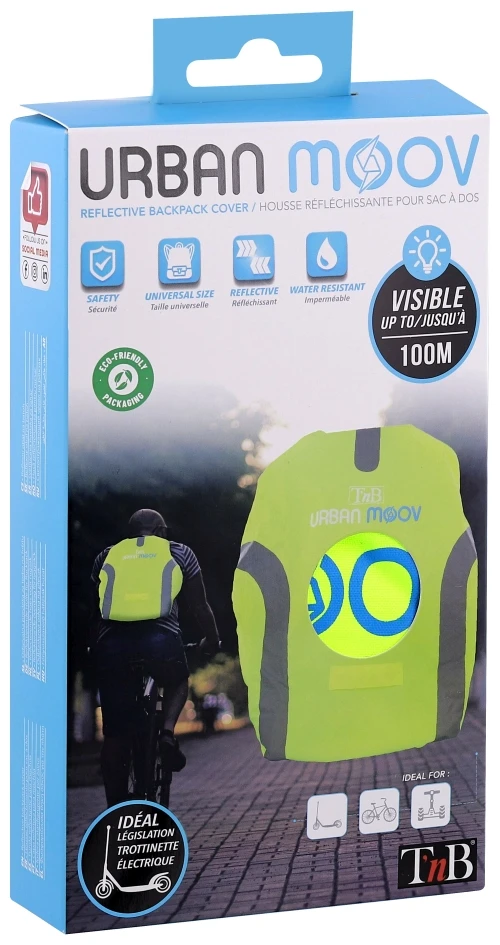 Reflective Backpack Cover URBAN MOOV