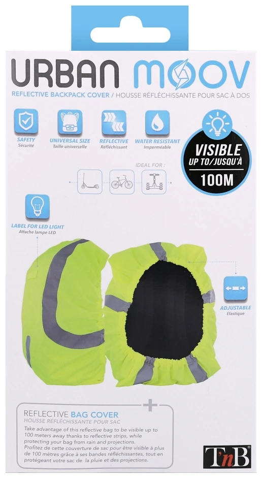 Reflective Backpack Cover URBAN MOOV