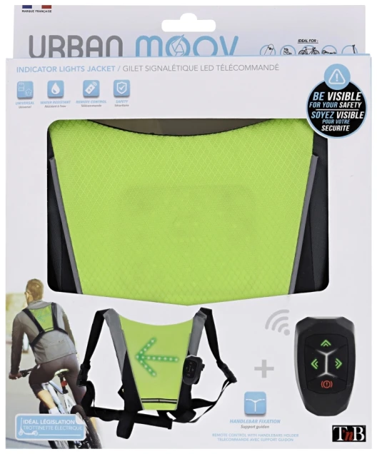 LED Reflektierende Veste URBAN MOOV