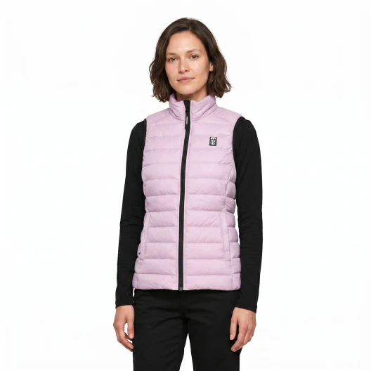 Reversible down gilet for women