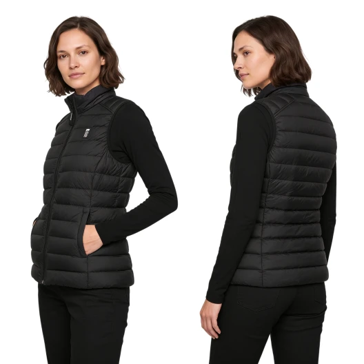 Reversible down gilet for women
