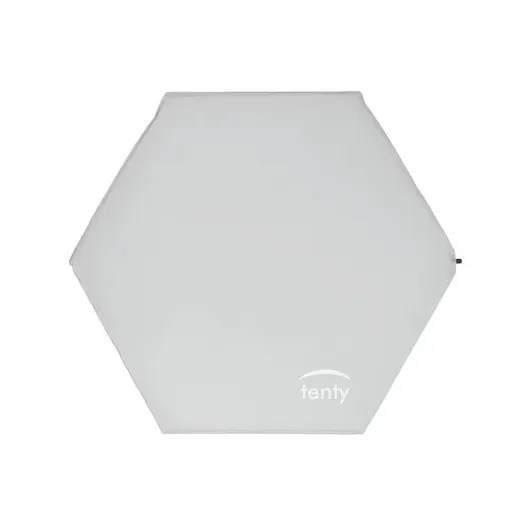 Set tenty Laufgitter, Matte, Abdeckung grau